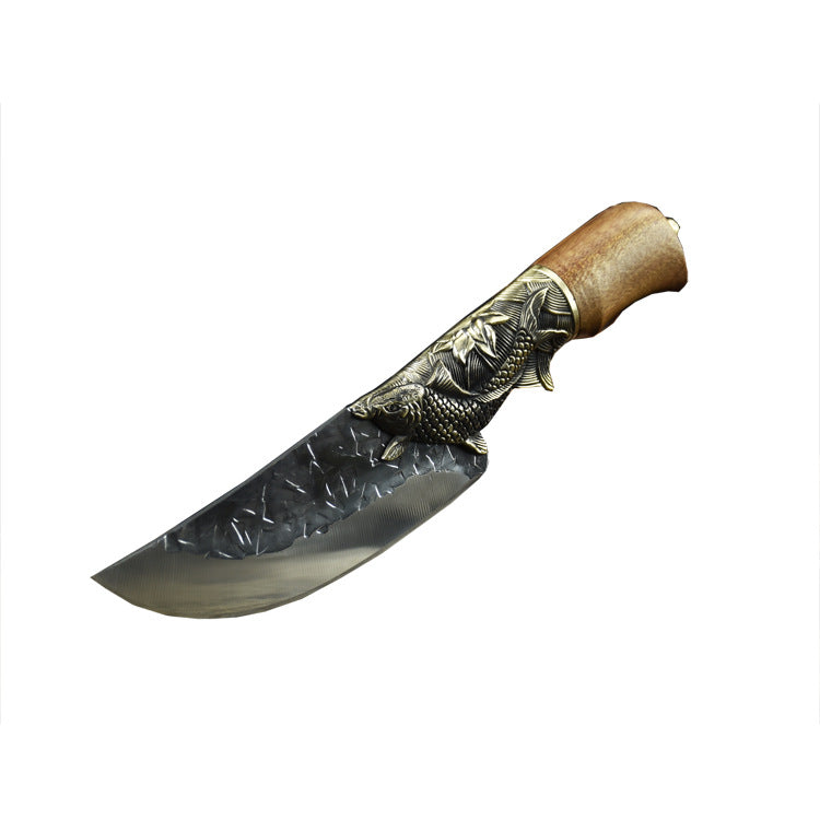Hand Forged Kitchen Knife – Sharp Household Fruit & Vegetable Cutting Knife
