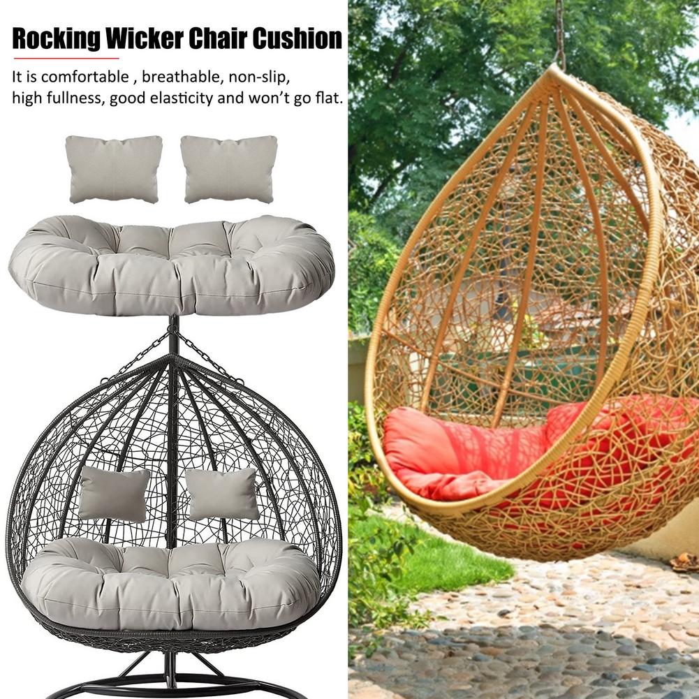 Garden Hanging Swing Cushion – Comfortable Cradle Seat Pad for Outdoor Relaxing