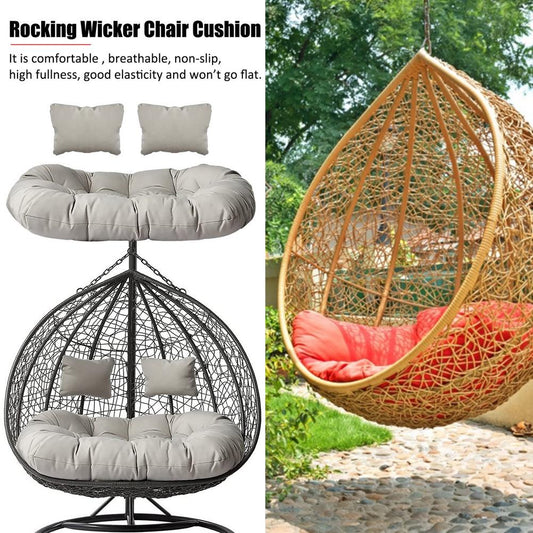 Garden Hanging Swing Cushion – Comfortable Cradle Seat Pad for Outdoor Relaxing