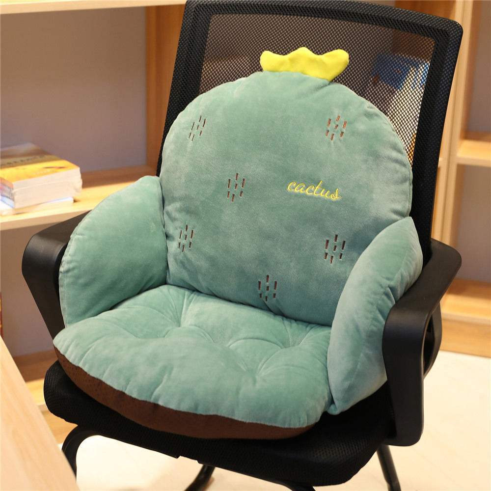 Plush Cotton Office Chair Cushion Soft Seat Pad Comfortable Computer Chair Cushion for Home Office Use