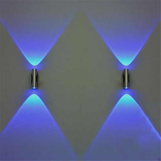 LED Double Head Wall Light Modern Adjustable Wall Sconce for Bedroom Living Room Indoor Lighting