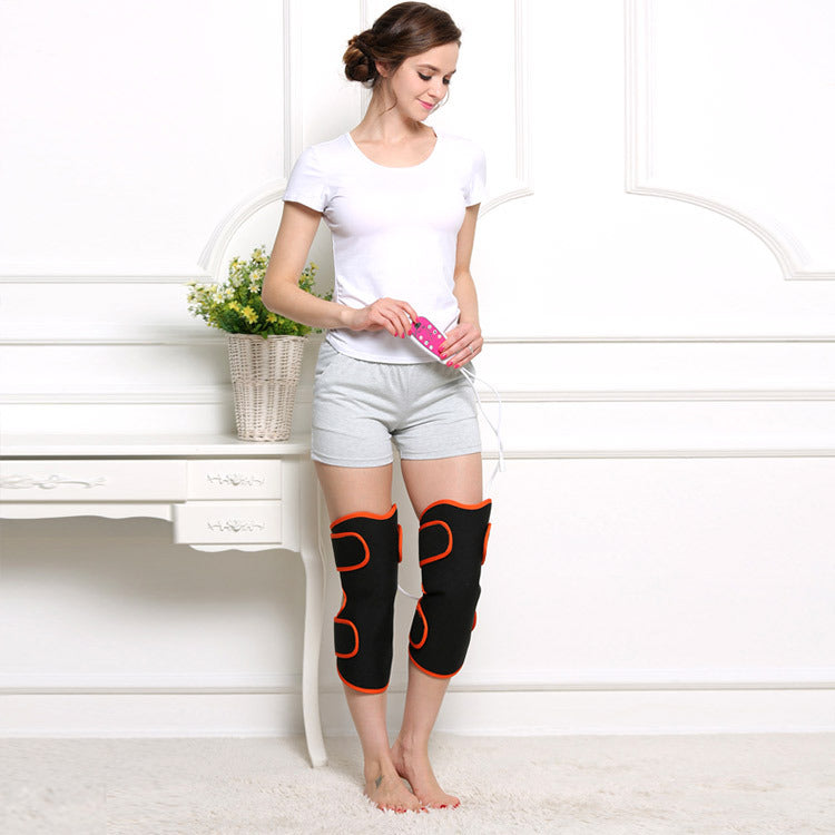 Warm Heat Electric Knee Massager Vibration Heating Leg Protector Multi Function Joint Therapy Device for Pain Relief