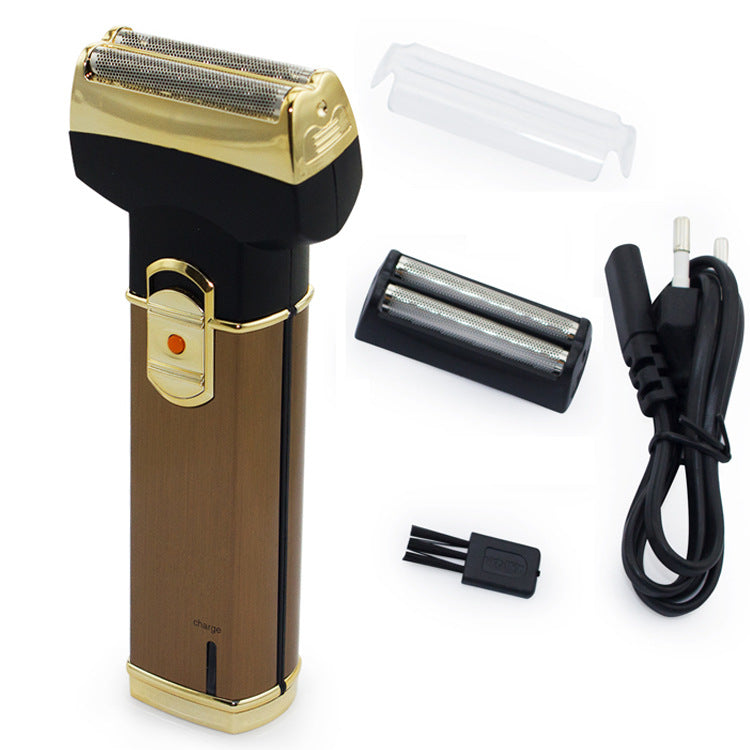 Rechargeable Men Electric Shaver Reciprocating Razor Personal Care Grooming Tool for Beard Trimming and Face Shaving