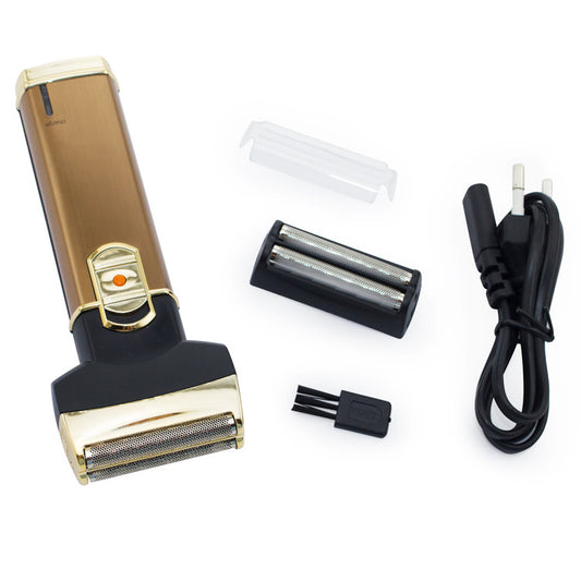 Rechargeable Men Electric Shaver Reciprocating Razor Personal Care Grooming Tool for Beard Trimming and Face Shaving