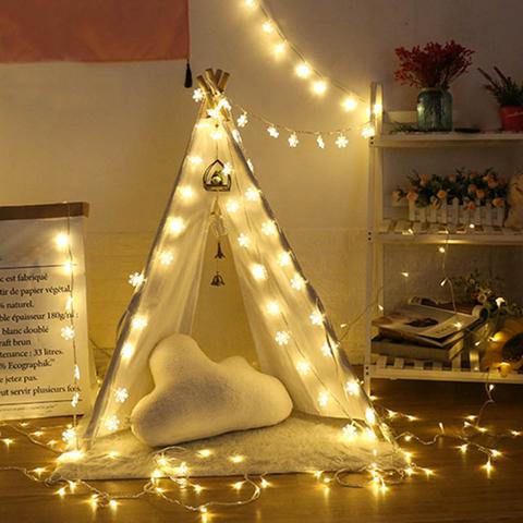 LED Small Flashing Star Lights Decorative Mini Fairy String Lights for Room Party Decoration