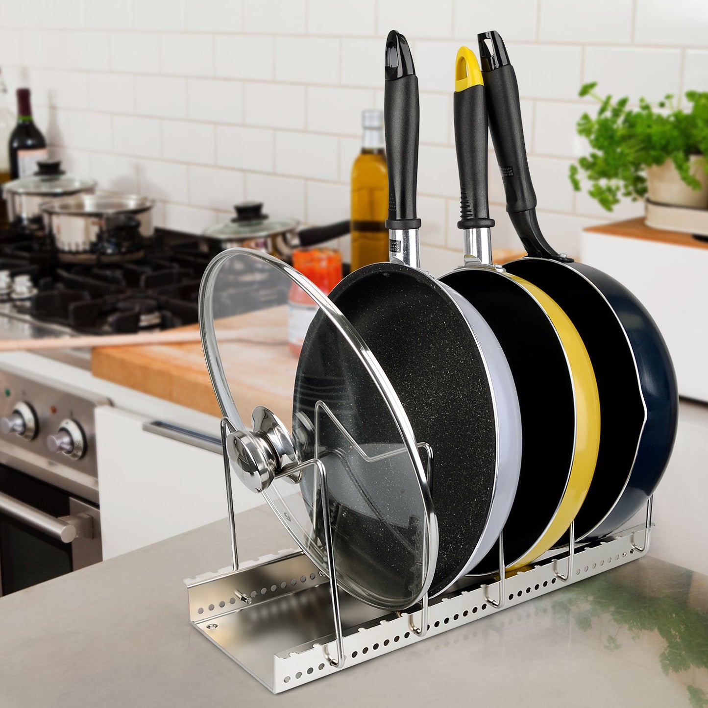 Kitchen Storage Rack Multi-layer Organizer Shelf Space Saving Modern Home Kitchen Rack