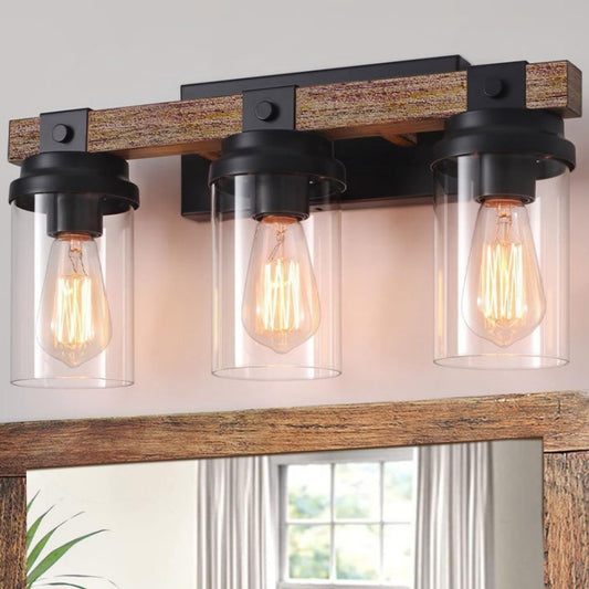 American Rustic Wall Lamp Country Style Corridor Passage Bedroom Bedside Wall Sconce Light