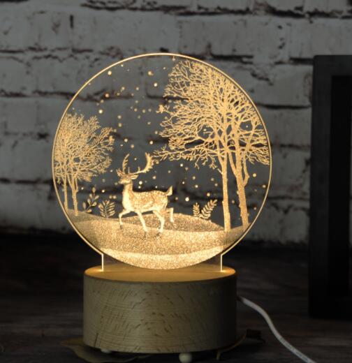 Cute Jellyfish LED Night Light Touch Control Romantic Bedroom Decoration Lamp Kids & Valentine Gift