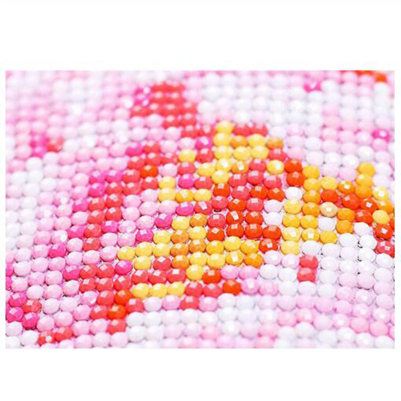 Sakura Wooden Bridge Diamond Painting Cross Stitch 5D DIY Full Drill Landscape Wall Art Kit