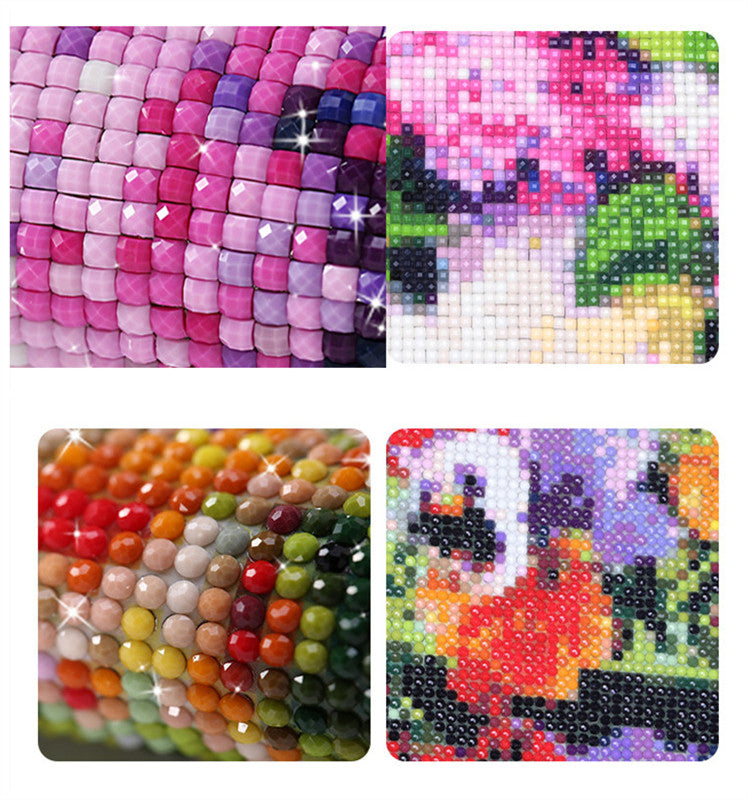 Sakura Wooden Bridge Diamond Painting Cross Stitch 5D DIY Full Drill Landscape Wall Art Kit