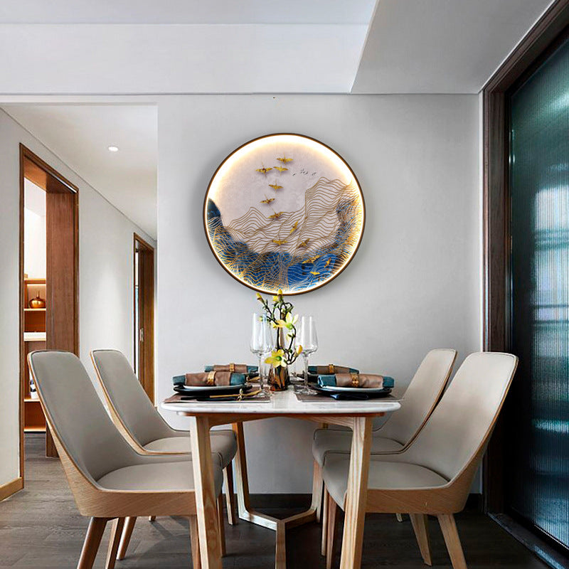 Artistic Hanging Lamp for Tea Room, Living Room & Background Wall