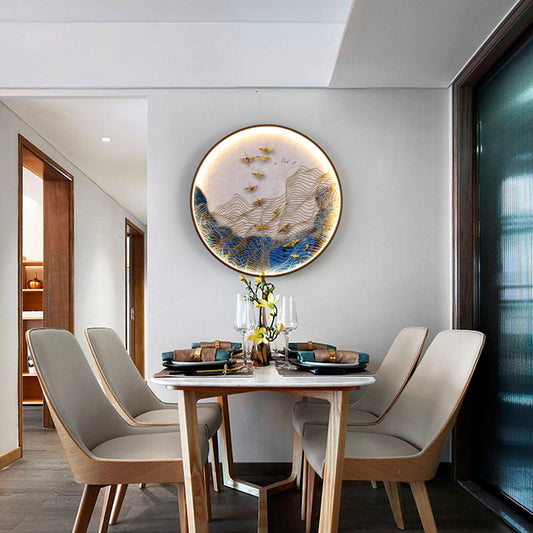 Artistic Hanging Lamp for Tea Room, Living Room & Background Wall