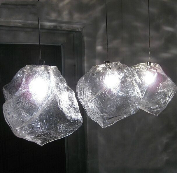 Creative Glass Table Lamp – Natural Lighting Decorative Chandelier for Bedroom & Dining Room