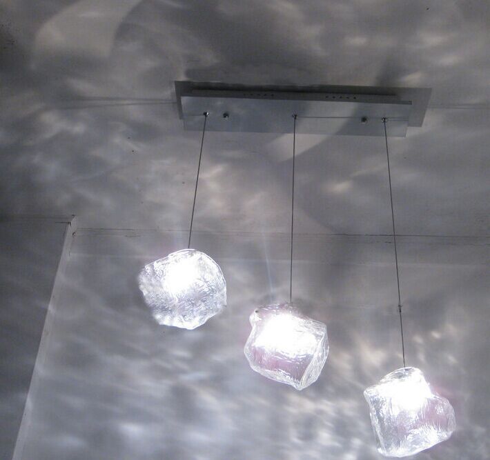 Creative Glass Table Lamp – Natural Lighting Decorative Chandelier for Bedroom & Dining Room