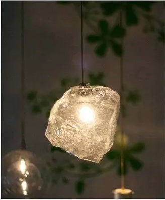 Creative Glass Table Lamp – Natural Lighting Decorative Chandelier for Bedroom & Dining Room