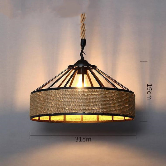 Retro Industrial Chandelier – Vintage Ceiling Light for Barber Shop, Clubhouse & Restaurant Décor