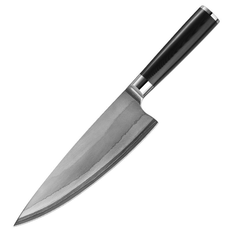 Damascus Steel Kitchen Knife Premium Sharp Chef Knife for Household Cooking and Food Preparation