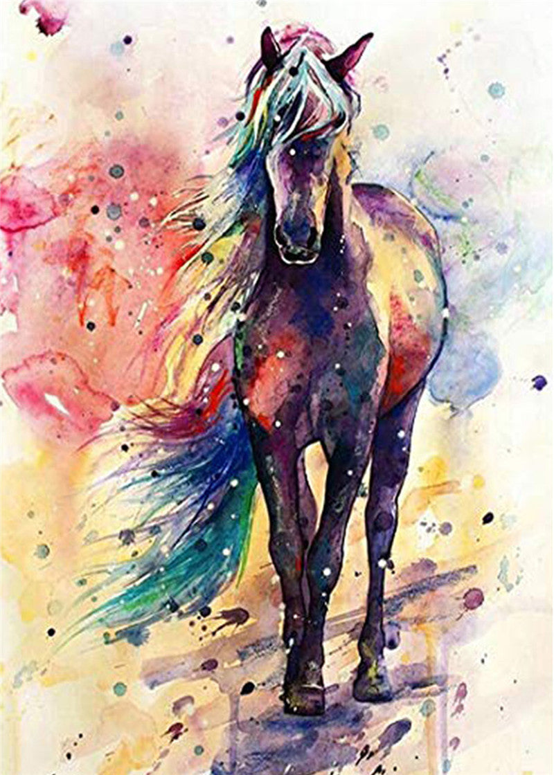 DIY 5D Full Diamond Painting Cross Stitch Wall Art for Living Room Bedroom Home Decoration Craft Kit