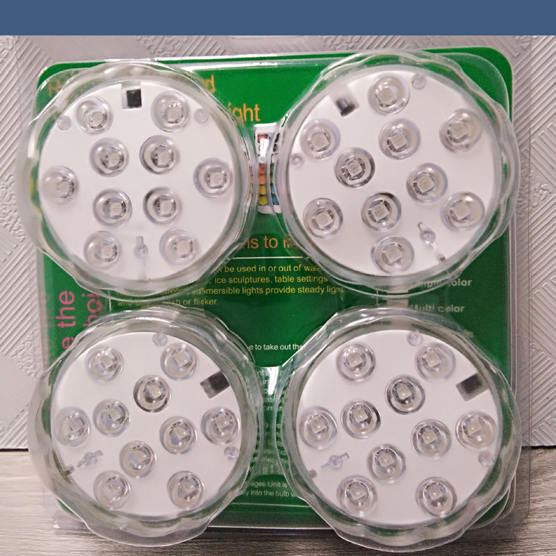 Garden & Pool Waterproof Diving Light with 21-Button Remote Control Color Changing LED Decoration Light