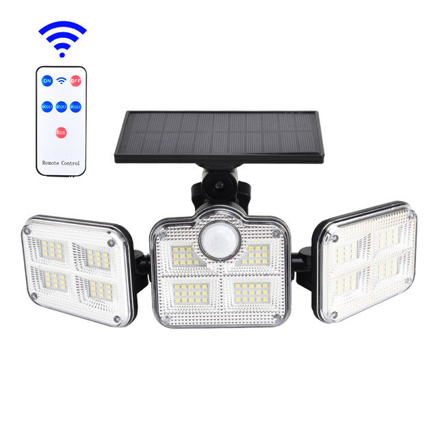 Split Solar Wall Light Outdoor Motion Sensor Human Body Induction Courtyard Waterproof Security Lamp