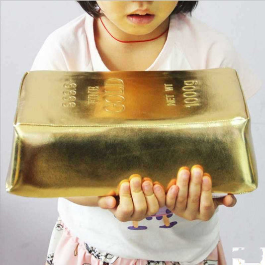 Rectangular Decorative Pillows Gold and Silver Brick Design Luxury Sofa Cushion Covers Home Decor
