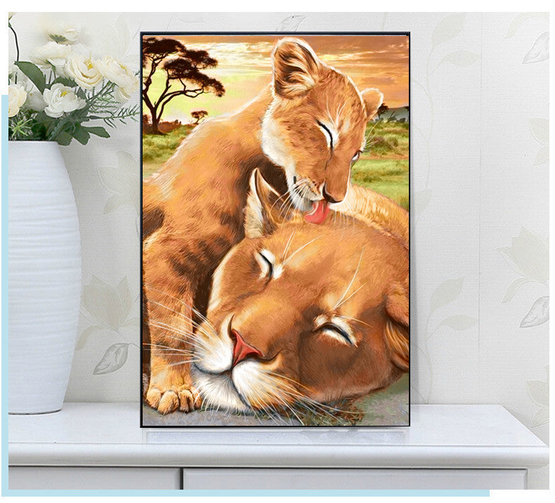 DIY 5D Full Drill Diamond Painting Cross Stitch Sticker Art Kit Home Wall Decor Craft Set
