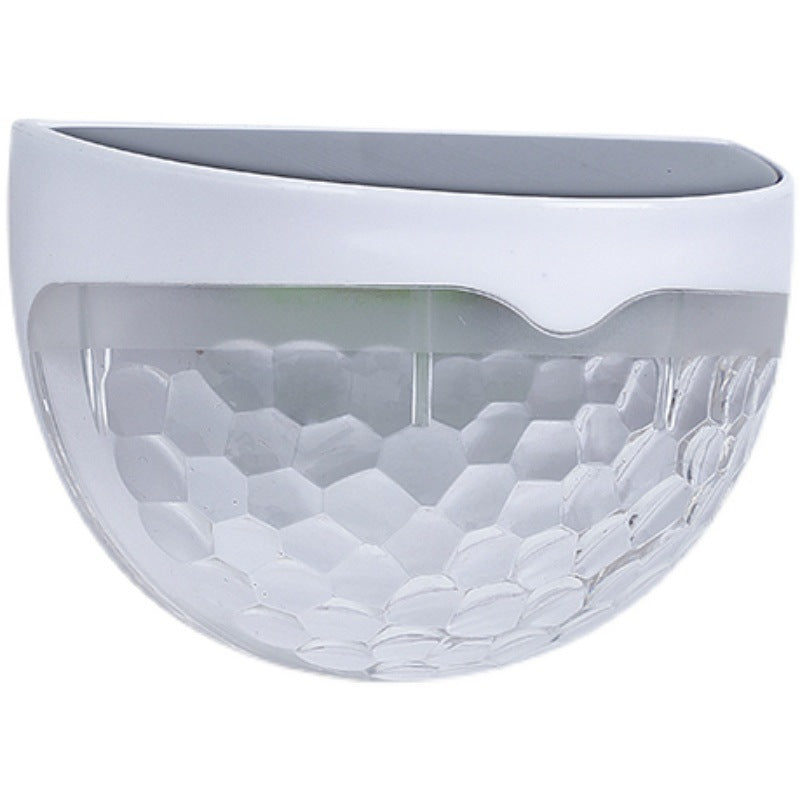 LED Solar Outdoor Garden Stair Light Shadow Wall Lamp Waterproof Solar Decorative Light for Yard Pathway and Courtyard