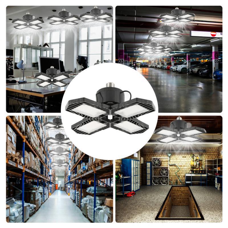 60W LED Garage Light High Bright Ceiling Lamp Suitable for Marble Ceiling Indoor Workshop Lighting