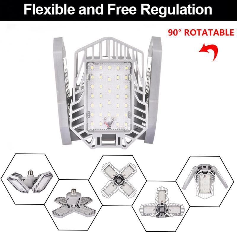 60W LED Garage Light High Bright Ceiling Lamp Suitable for Marble Ceiling Indoor Workshop Lighting