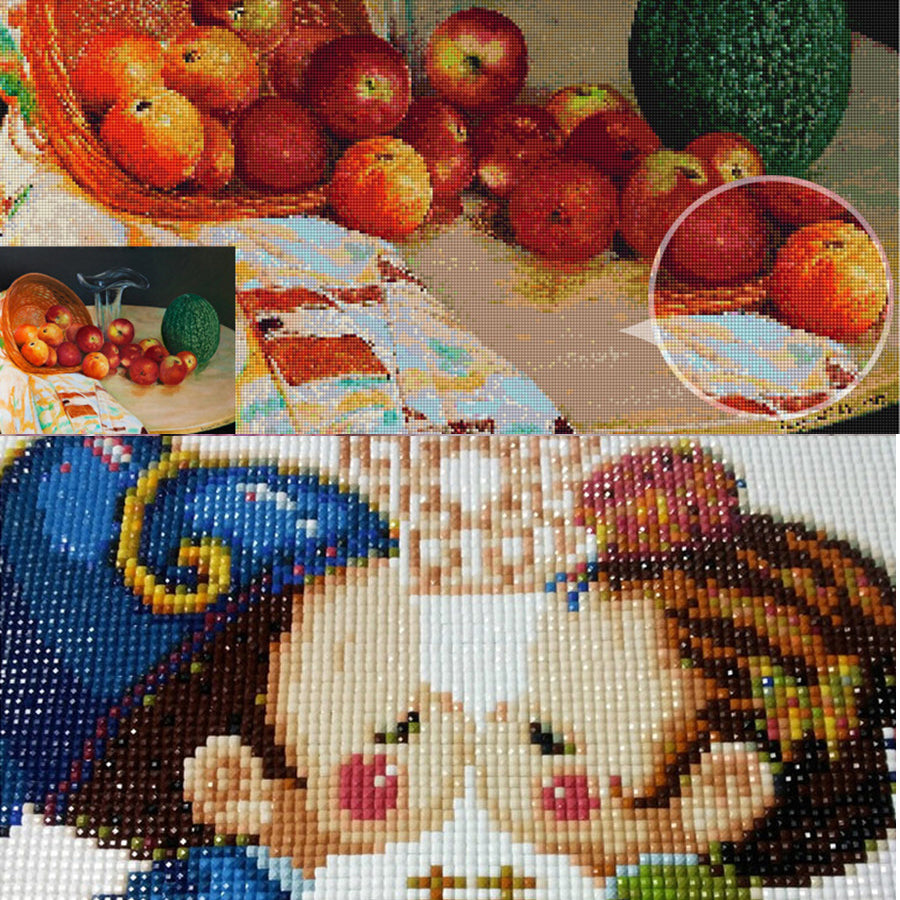 DIY Jesus Cross Diamond Painting 5D Full Drill Religious Cross Stitch Wall Art Decor Kit