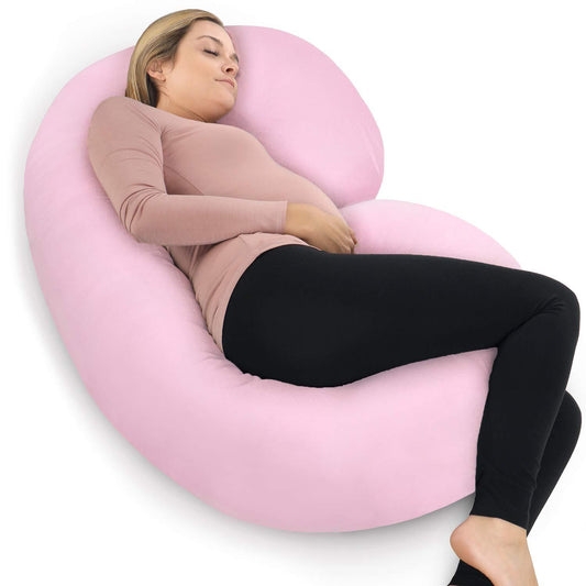 Pregnancy Support Pillow for Hips Knees Neck and Head Full Body Maternity Pillow for Sleeping Comfort