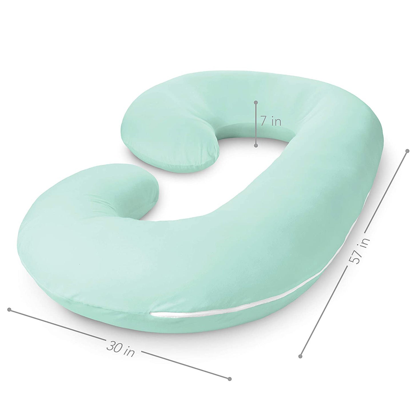 Pregnancy Support Pillow for Hips Knees Neck and Head Full Body Maternity Pillow for Sleeping Comfort