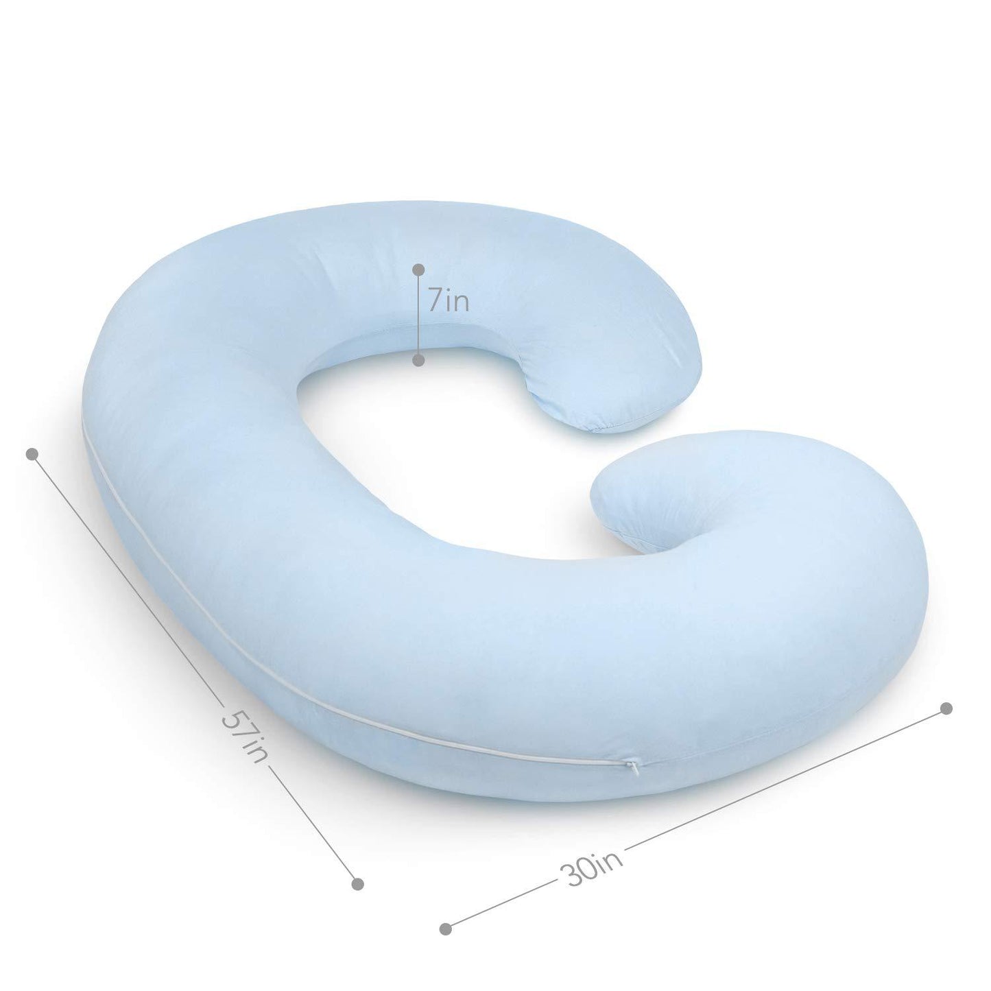 Pregnancy Support Pillow for Hips Knees Neck and Head Full Body Maternity Pillow for Sleeping Comfort