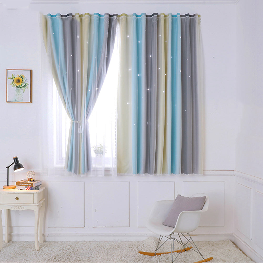 Easy Install Bedroom Curtains – Modern Blackout Window Drapes for Privacy & Home Decor