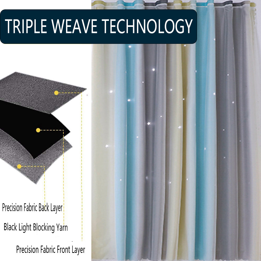 Easy Install Bedroom Curtains – Modern Blackout Window Drapes for Privacy & Home Decor