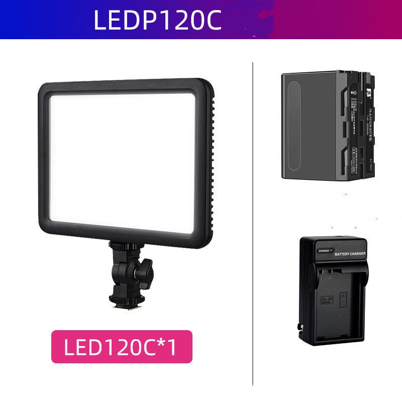 P120C Portable LED Fill Light – Flat Panel Photography Lighting