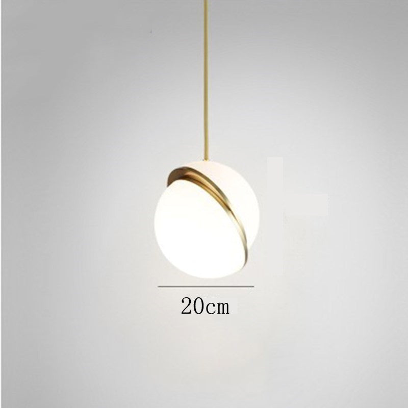 Simple Single-Head Chandelier – Modern Living Room, Bedroom & Dining Light