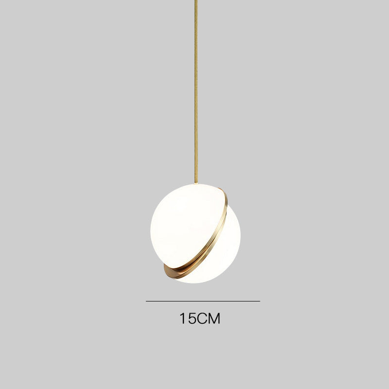 Simple Single-Head Chandelier – Modern Living Room, Bedroom & Dining Light