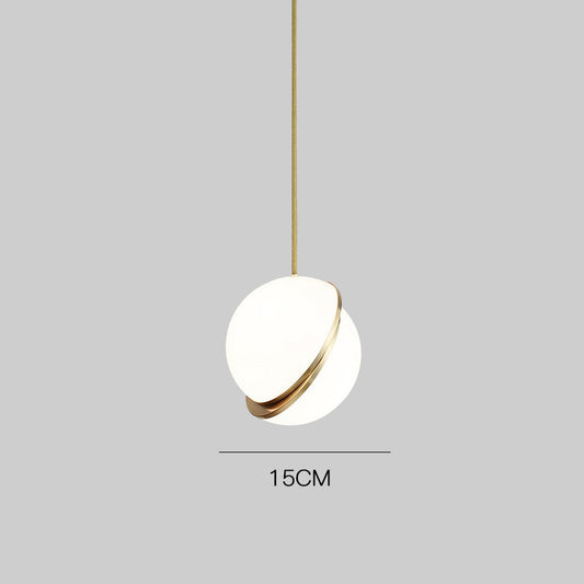 Simple Single-Head Chandelier – Modern Living Room, Bedroom & Dining Light