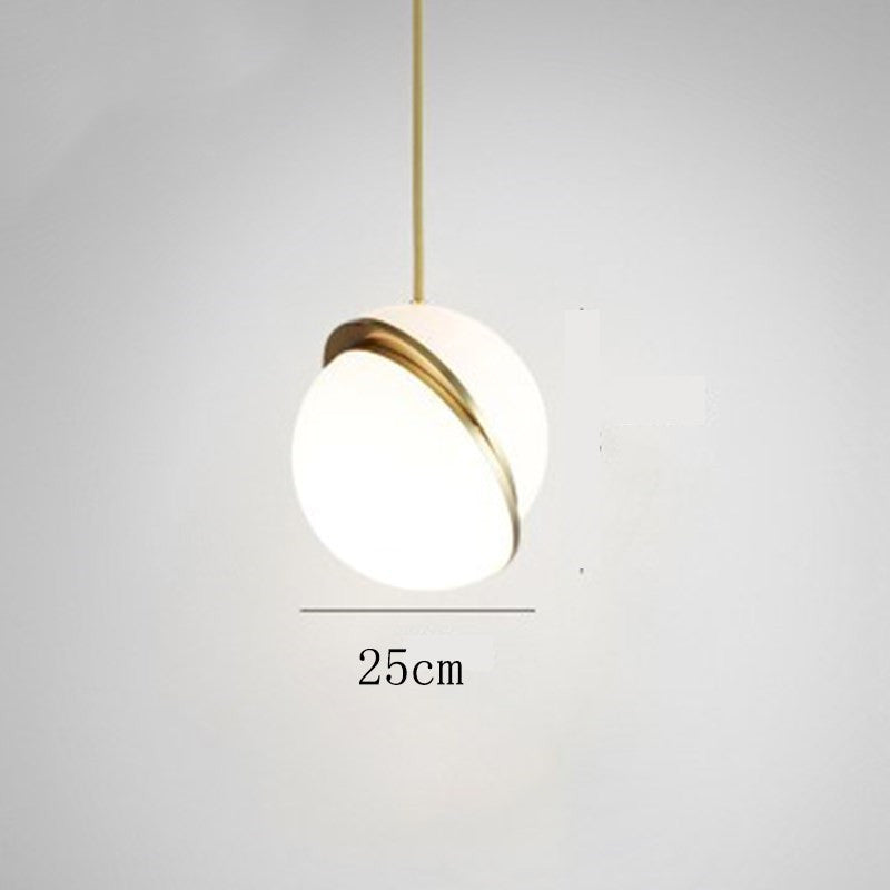 Simple Single-Head Chandelier – Modern Living Room, Bedroom & Dining Light