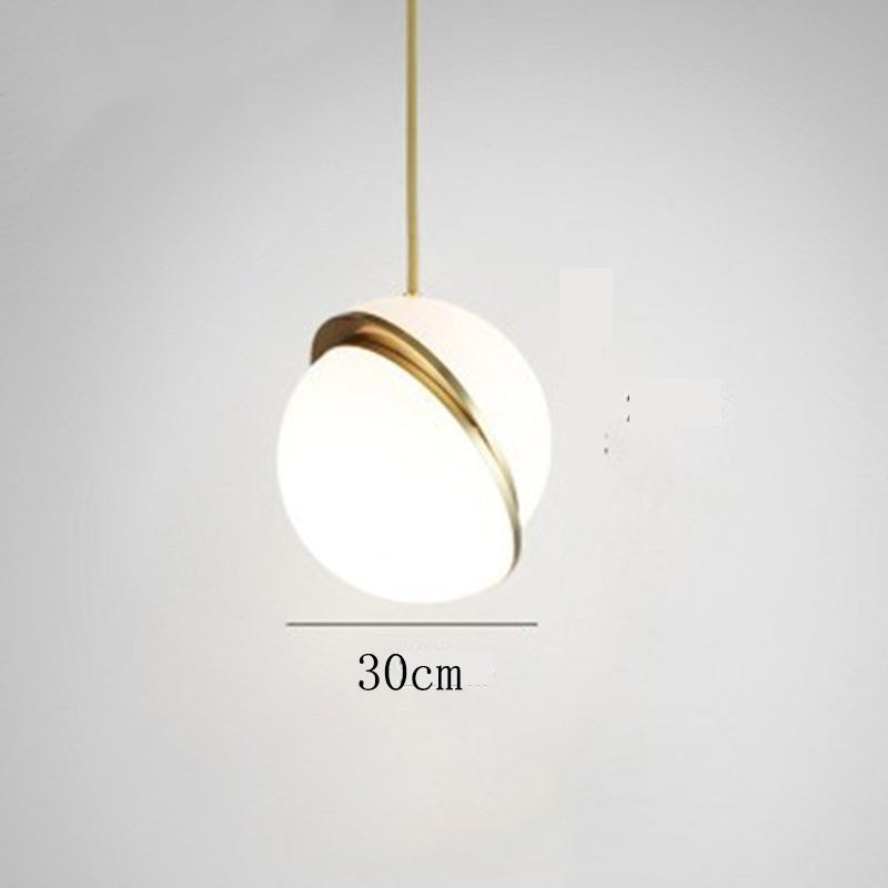 Simple Single-Head Chandelier – Modern Living Room, Bedroom & Dining Light