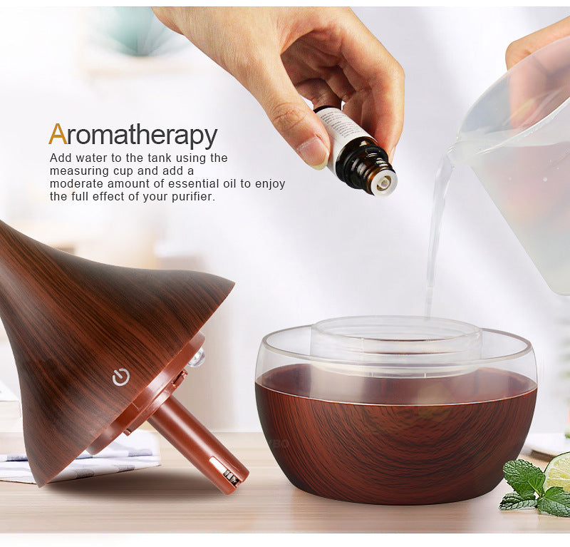 Household Automatic Mini Humidifier Aroma Diffuser Ultrasonic Air Moisturizer for Home Bedroom Office Use