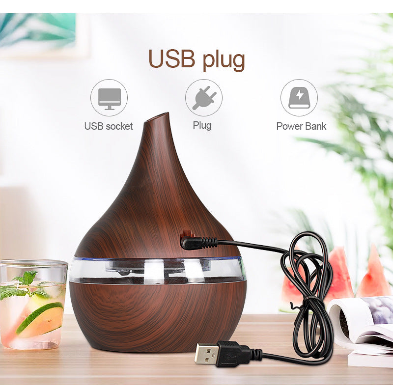 Household Automatic Mini Humidifier Aroma Diffuser Ultrasonic Air Moisturizer for Home Bedroom Office Use