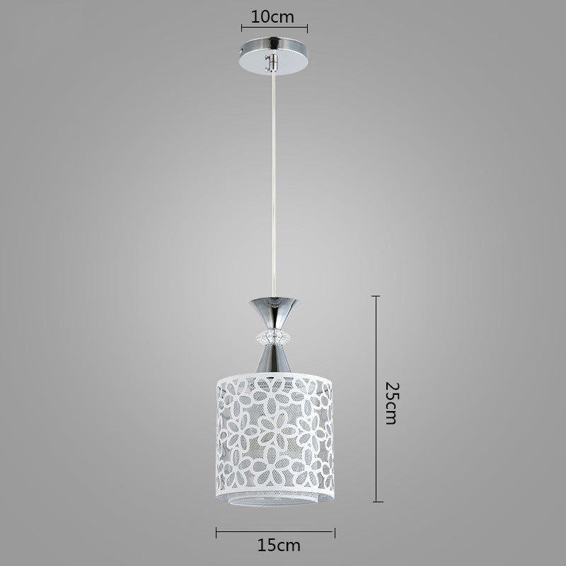 Modern Nordic Single-Head Chandelier – Minimalist Small Dining Room Light