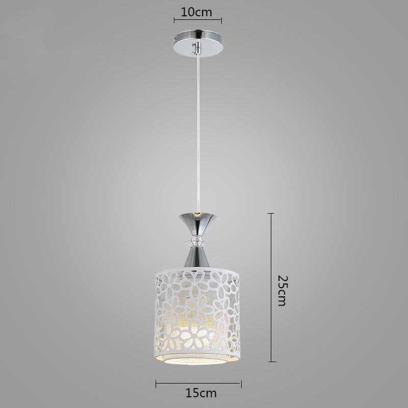 Modern Nordic Single-Head Chandelier – Minimalist Small Dining Room Light