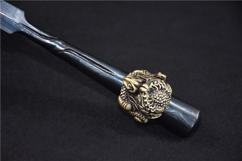 01588 Eagle Head Tea Knife Stainless Steel Multi Purpose Tea Tool for Tea Ceremony and Household Use