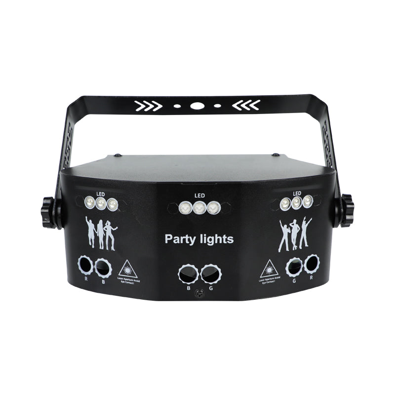 Multicolor Rotating KTV Atmosphere Light – Sound Activated Party Disco LED Lamp