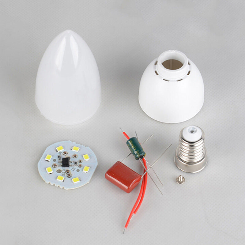 3W LED Candle Bulb E14/E27 – Energy Saving 220V Warm Light Spotlight