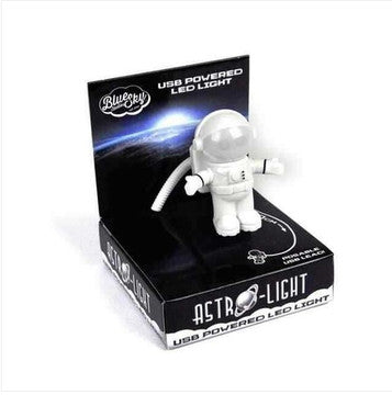 Astronaut LED Desk Lamp with USB Port Romantic Night Light for Kids Bedroom Decor