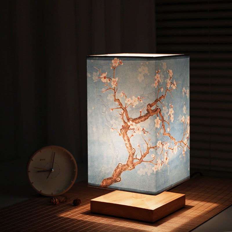 Chinese Retro Bedside Night Light | Warm Bedroom Lighting